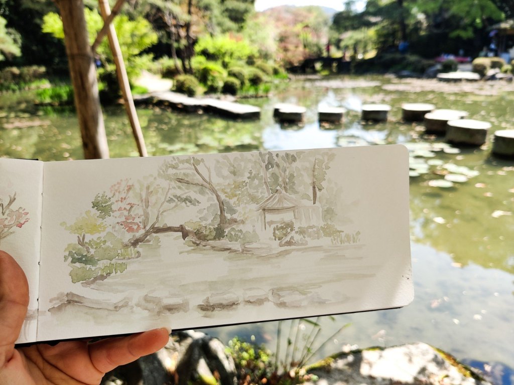 In the Sketchbook – Week Three in Japan